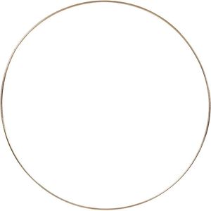 Creative Metalen Draadring 3 Mm Goud 30 Cm Per Stuk