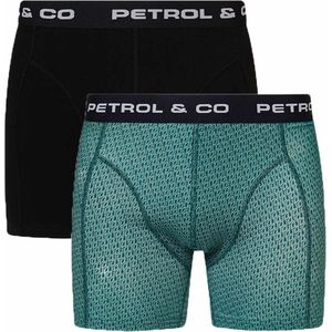 Petrol Industries - Heren 2-pack boxershort -  - Maat XXL