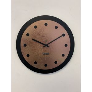 MOSACLOCK - COPPER LABEL - Wandklok - Goud - Modern Industrieel Design - 40 CM