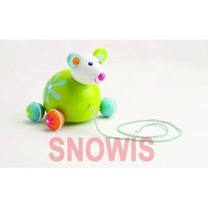 Boikido Pull Toy Muis - houten trekfiguur