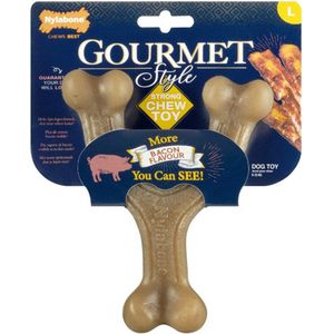 Nylabone Gourmet Wishbone Bacon Large