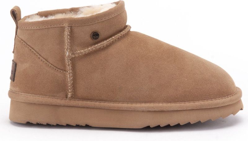 Warmbat - Durack - Suede Boot - Camel - Dames Laarzen