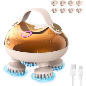 SNJY® Scalp Massager - Hoofdmassage - Gezichtsmassage - Goud