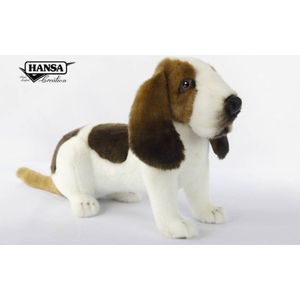 Basset Knuffel Hond, 38 cm, Hansa