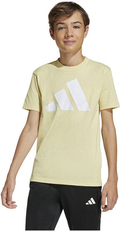 Adidas - Essentials - T-shirt - Geel - Korte Mouwen