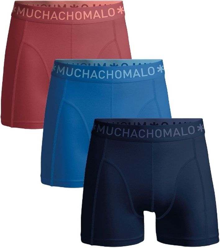 Muchachomalo - Boxershorts - 3 Pack - 95% Katoen - Mannen Onderbroeken