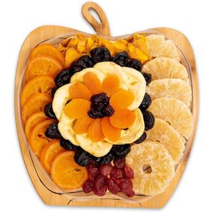 Gezonde gastronomische snackdoos vakantievoedsel lade - Gedroogd fruit cadeau mand - Bonnie & Pop