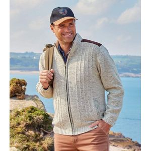 ATLAS FOR MEN - Casual tricotvest met fleecevoering - Heren - Verkrijgbaar in grote maten - 4XL