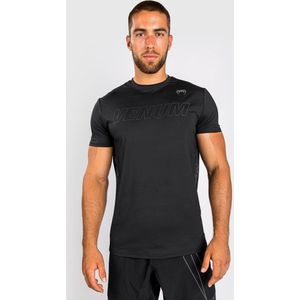 Venum Classic Evo Dry Tech T-shirt Zwart Zwart Reflecterend maat XL