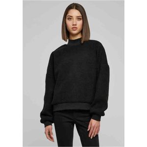 Urban Classics - Sherpa Crewneck sweater/trui - M - Zwart