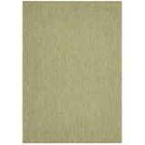 Relax - Vloerkleed - Groen - Laagpolig Kaderdesign - 140x200 cm