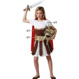 Kostuum Gladiator Meisje - 3-4 Jaar
