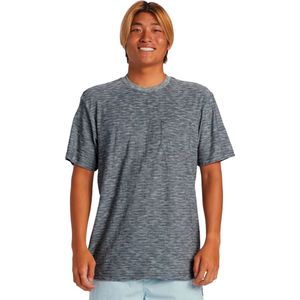 Quiksilver Kentin Ss Pocket Heren T-shirt Aqykt03114-kta3 - Kleur Grijs - Maat XL