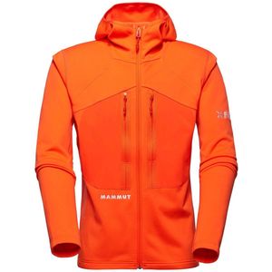 Mammut - Eiger Nordwand Advanced - Fleece - Oranje - Volledige Rits