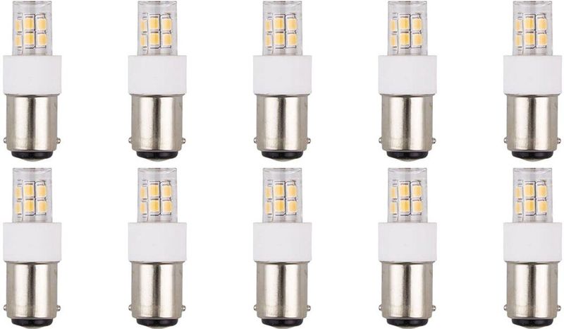 SPL - Ba15d - LED Lamp - Warm Wit - 2.1W - 255lm - LED Buislamp T17 - 10 Stuks