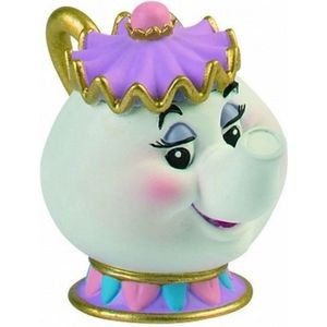 Speelfiguur - Disney - Belle en het beest - chip / Mr Potts - Beauty & the beast - 7 cm - koffiepot