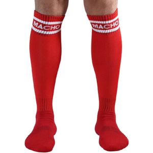 MACHO UNDERWEAR | Macho Male Long Socks One Size - Red