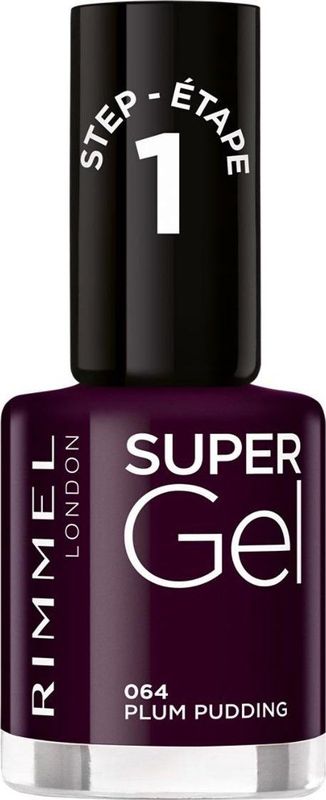 Rimmel - Super Gel Step 1 - Nagellak - Unieke Kleur - Glans