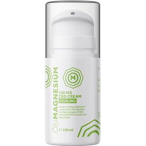 Magnesium Cooling CBD Cream 100 gr met OptiMSM 100ml
