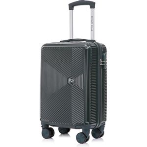 Royalty Rolls handbagage koffer met wielen 28 liter - lichtgewicht - cijferslot - groen