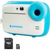 AGFA PHOTO Realikids Instant Cam - Blauw - Inclusief 32GB Micro SD