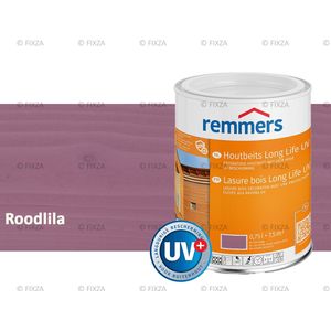 Remmers Long Life Houtbeits UV – roodlila – 0,75 Liter – Duurzame houtbescherming met maximale UV-bescherming