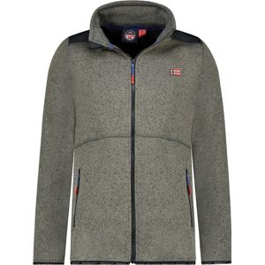 Geographical Norway Tickael Fleece Vest Heren Grijs - XXL
