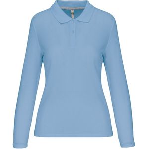WK. Designed To Work Damespolo lange mouwen WK277 - sky blue - XS
