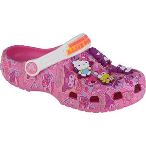 Crocs Hello Kitty and Friends Classic Clog 208103-680, voor meisje, Roze, Slippers, maat: 28/29