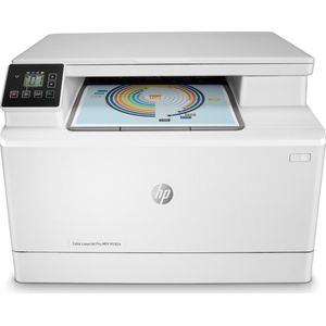 HP Color LaserJet Pro MFP M182n (7KW54A) - All in One Laser Printer Kleur - 17 ppm - LAN