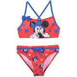 Disney - Minnie Mouse - Bikini - Maat 98 - Rood - Badpak 2-delig