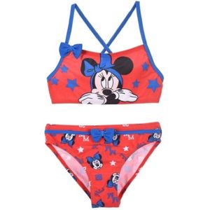 Disney - Minnie Mouse - Bikini - Maat 98 - Rood - Badpak 2-delig