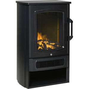 Elektrische Haard - Zwart - Staal