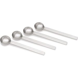 Blomus Cappuccinolepel Utilo koffie - cappuccinolepels, set van 4