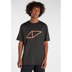 Protest Prtpottier - Fietsshirt Heren - Korte mouwen - Ronde hals - Loose fit – True Black