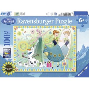 Ravensburger puzzel Disney Frozen Fever - Legpuzzel - 100 stukjes