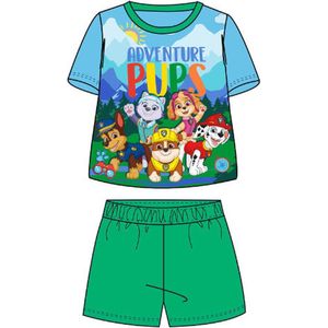 PAW Patrol shortama - katoen - Paw Patrol pyjama korte broek en t-shirt - maat 1,5/2 jaar - 92