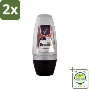 Rexona - Advanced Protection - Deo Roll-on - Anti-transpirant - 50 ml - Voordeelverpakking - 2 stuks - Anti-transpirant - Zweetbehandeling