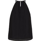 WE Fashion - Top - Zwart - Haltermodel - Mouwloos