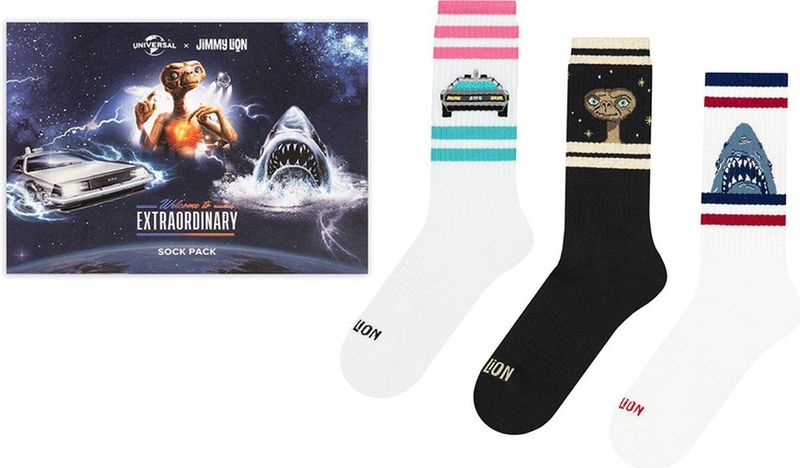 JIMMY LION - Extraordinary Socks - Katoen - 3-Paar Verpakking - Multicolor