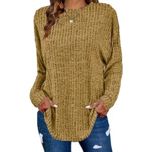 Bovista Sweater Dames - Sweaters - Hoodie - Warme Trui - Vest - Paars - XL