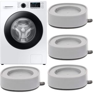 Trillingsdempers Wasmachine - 4 Stuks - Wasmachine Verhoger - Wasmachine Dempers - Droger - Vaatwasser