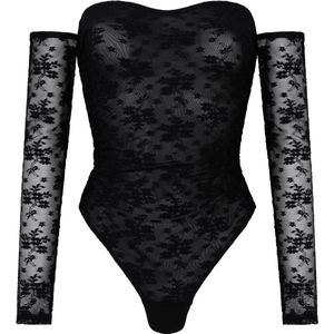 Hunkemöller - Body Fiona - Zwart - Bodystocking