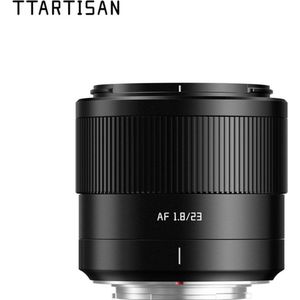 TTArtisan - APS-C AF 23mm F/1.8 - Lens - Zwart - Sony E mount