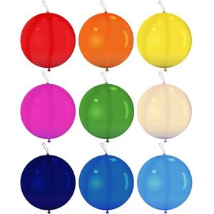 FIG10 Pastel - Punch Ballonnen ( Box Ballonnen ) met elastiek 50 stuks