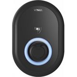 Vestel EVC04-AC11 home plus 10126220 | wallbox laadstation elektrische auto met type 2 laadcontactdoos | 11kW | 16A | 400V | 3 fase | RFID-| DC-bescherming