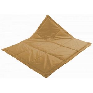 KidZ ImpulZ - Speelkleed Baby - Dik - Afneembaar - Opvouwbaar - XL: 200 x 200 cm - Zand, camel