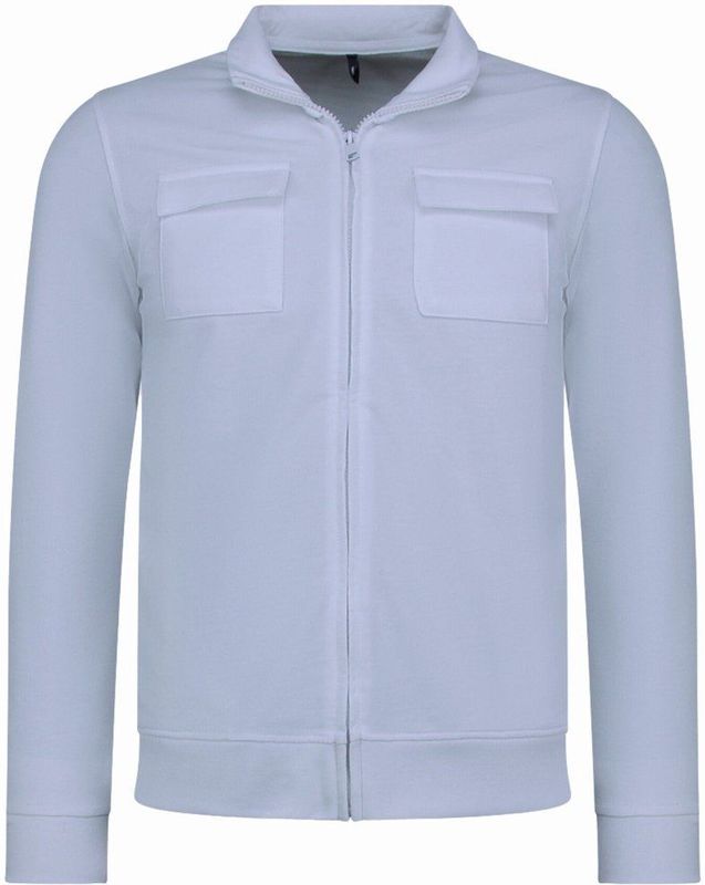 Heren Vesten met Rits - Zonder Capuchon - Sweatvest Heren - 579 - Blauw