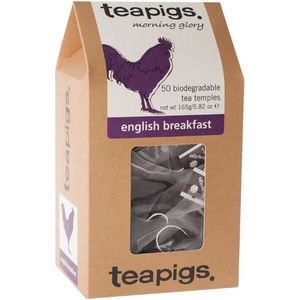 teapigs English Breakfast - 50 Tea Bags - XXL pack (6 doosjes / 300zakjes)