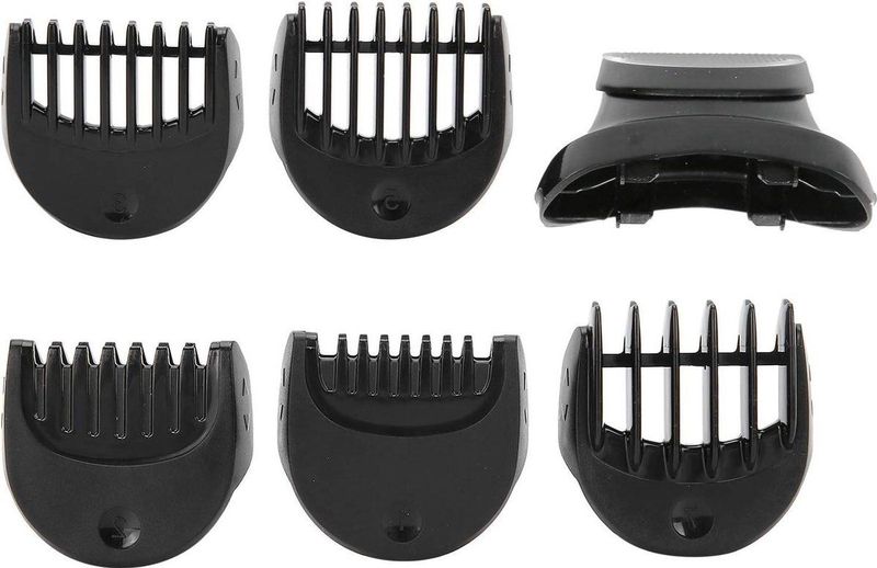 ABS Scheerapparaat Trimmer Hoofd met 5 Stuks Gids Kammen 1-2-3-5-7mm Geschikt voor Braun Serie 3 380s-4 3040 3045 300s 301s 310s 3000s 3010s etc. .